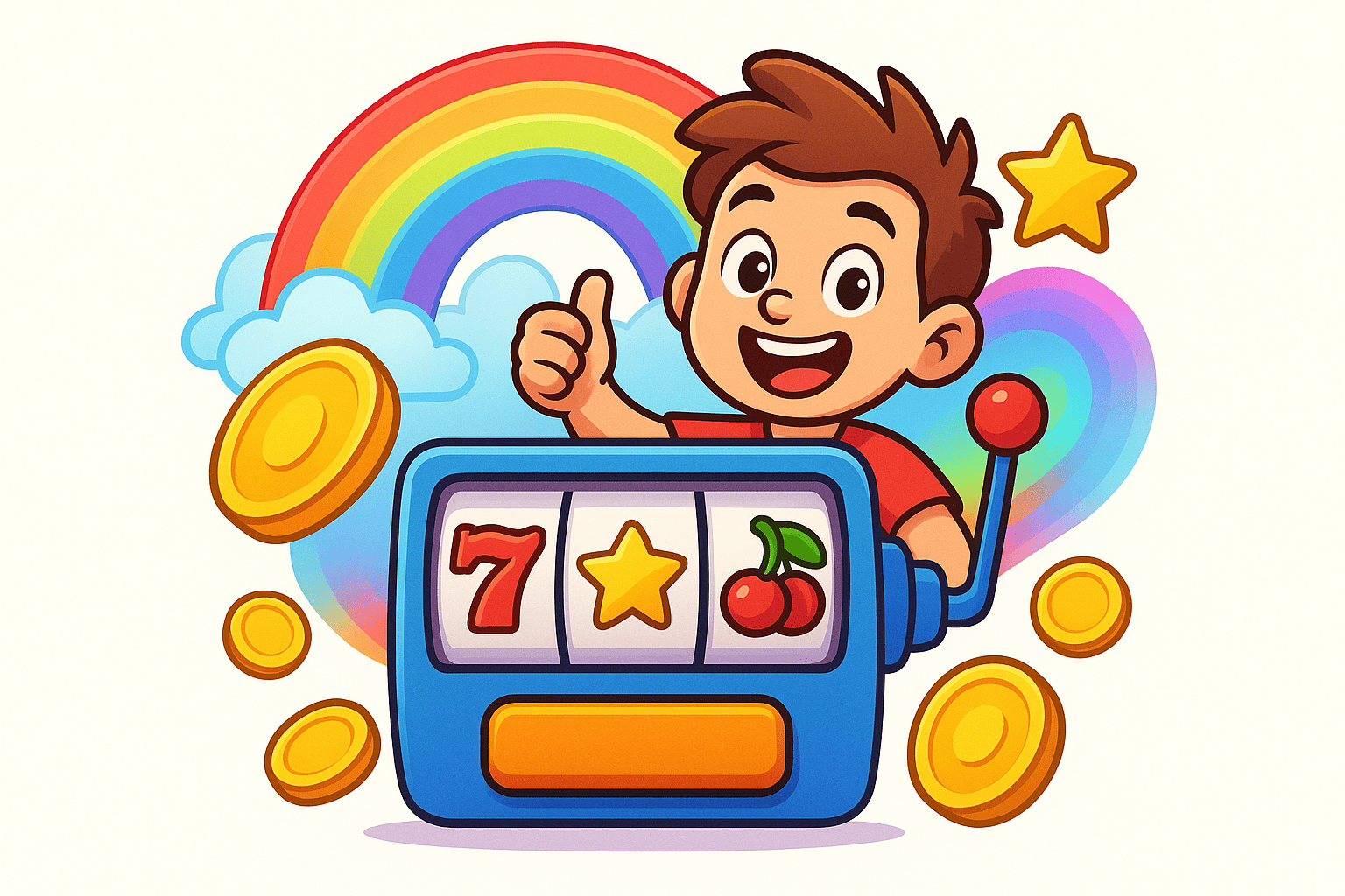 Hundreds of colorful slot themes